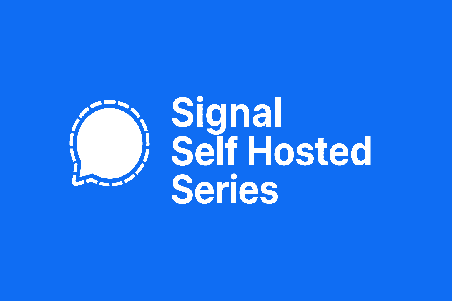 Signal Self Hosted